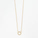 Collier Collier or jaune et diamants 58 Facettes