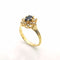 Bague 56 Bague en or saphir et diamants 58 Facettes