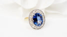 Ring 50.5 Verneuil Sapphire Ring Diamonds 58 Facettes 32588