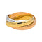 Bague 53 Cartier Bague Trinity Or rose, Or jaune, Or blanc 58 Facettes 4952743RV