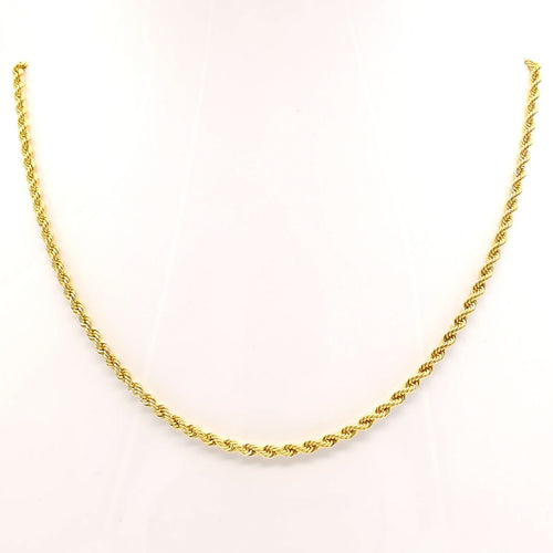 Collier Collier en or jaune 18 carats 58 Facettes
