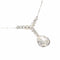 Collier Collier Art déco en platine avec diamant en forme de poire, vers 1920 – Élégance intemporelle 58 Facettes 25203-0190