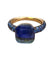 Bague 53 POMELLATO - Bague NUDO Classic deux ors, topaze et saphirs 58 Facettes