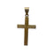 Pendentif Croix gravée or jaune 58 Facettes 330086456