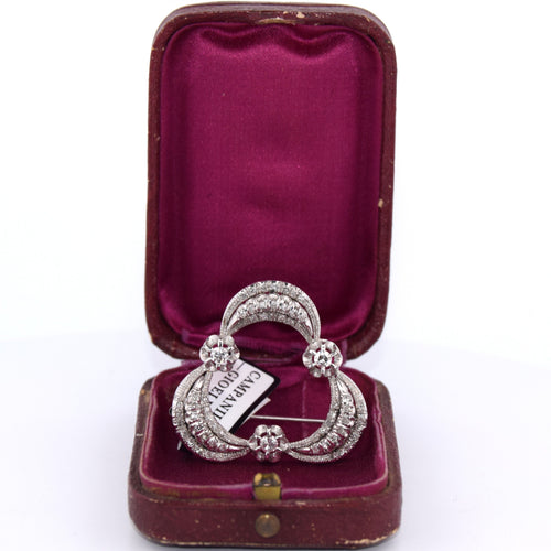 Broche BROCHE ANTIQUE - FIN DES ANNÉES 1800 58 Facettes