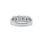 Bague 50 Bague or blanc diamants 58 Facettes 220503R