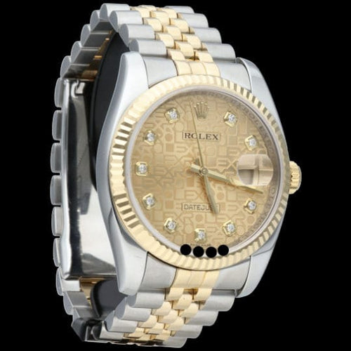Montre Rolex Montre Date Just 36 58 Facettes MT44937