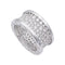 Bague 53 Bague Bulgari, "B.Zero1", or blanc et pavé diamants. 58 Facettes 33171