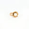 Bague 50 Bague florale en or jaune et perle 58 Facettes 30481