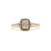 Bague 59 Bague or rose et diamants 58 Facettes 220127R-210096R