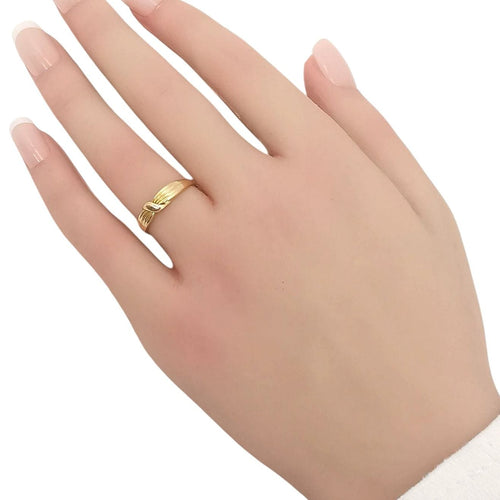 Bague 52 Bague en or jaune 58 Facettes