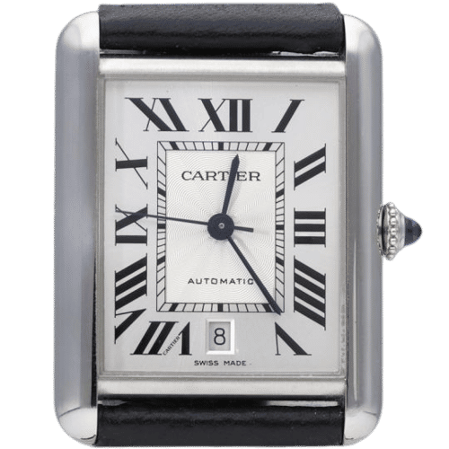 Montre Cartier Montre Tank Solo Xl 58 Facettes MT43618