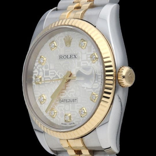 Montre Rolex Montre Date Just 36 58 Facettes MT42533