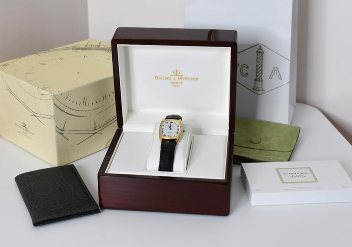 Montre Baume&Mercier avec Van Cleef&Arpels - Montre femme, or jaune, vers 1970 58 Facettes BMVC-100