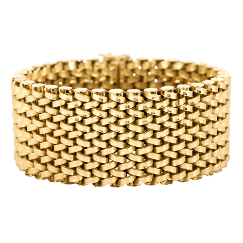 Bracelet Bracelet en or jaune 58 Facettes SQU3772