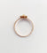 Petite bague marguerite antique or rose 18k et perles (circa 1900) 58 Facettes A06298