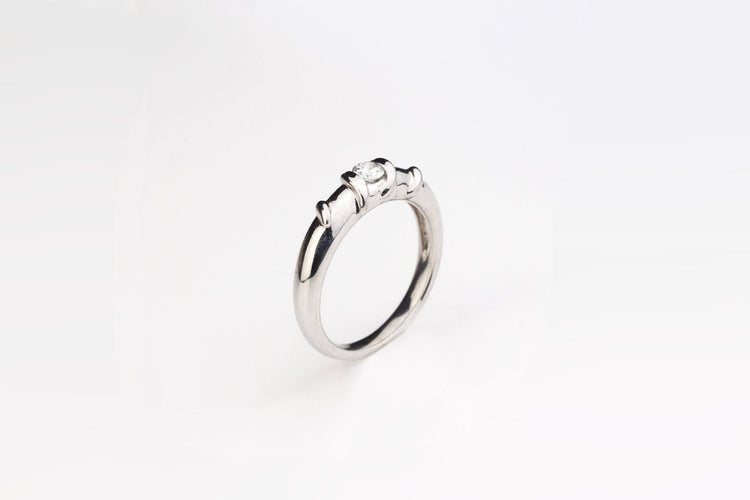 Bague 53 Bague Diamant 0.15ct 58 Facettes