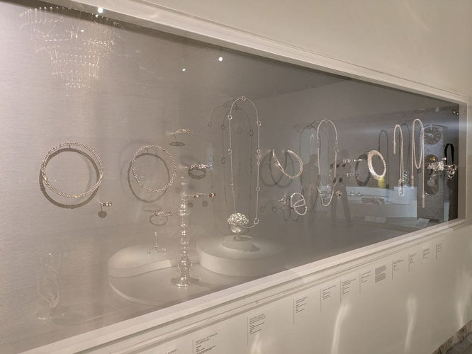 Christofle - Bague jonc vintage godrons en or 18k et argent 58 Facettes