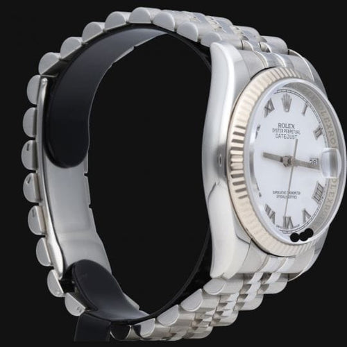 Montre Rolex Montre Date Just 36 58 Facettes MT43267