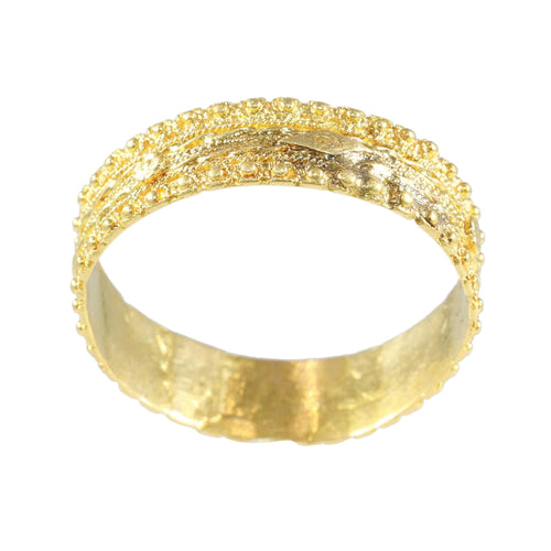 Alliance géorgienne ancienne, vers 1820 – Or 18 carats classique, symbole d'amour éternel