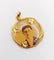 Pendentif Pendentif porte photo antique or jaune 58 Facettes A05403