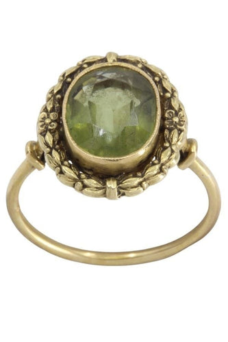 BAGUE ART-NOUVEAU 58 Facettes 095621