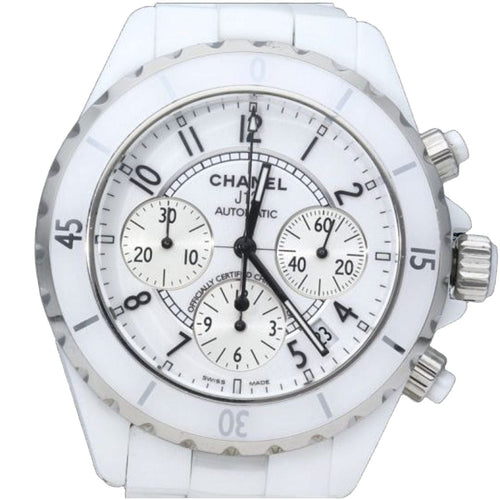 Montre Chanel Montre J-12 Chronographe Automatique Céramique 58 Facettes MT42481