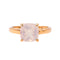 Bague 52 Bague Or rose Quartz 58 Facettes 4342804RV