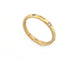 Bague 52 bague POMELLATO alliance lucciole a.a104/b7 en or jaune 18k 6 diamants t52 58 Facettes 266328