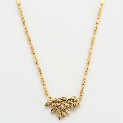 Collier Collier or jaune diamants 58 Facettes LP969/9