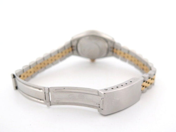 Montre vintage montre ROLEX lady date jubile 6917 26 mm en or & acier automatique 58 Facettes 268181