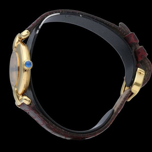 Montre Cartier Montre Colisée Must De Cartier Vermeil 58 Facettes MT42585