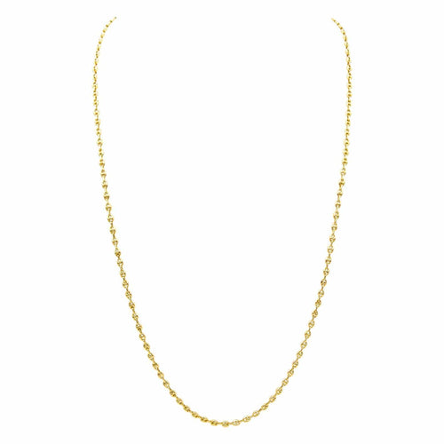 Collier Collier Grain de café Or jaune 58 Facettes 3903576CN
