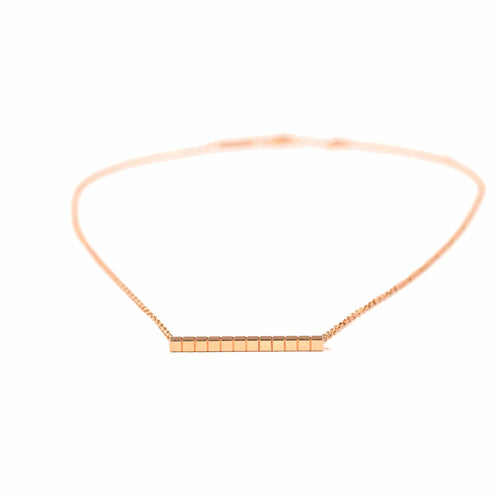 Collier CHOPARD-Collier Ice Cube or rose 58 Facettes 270