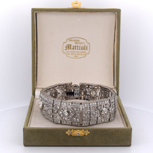 Bracelet BRACELET DÉCO' platine 58 Facettes