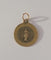 Pendentif Médaille pendentif biface XIXe N.D. de Fourvière en or jaune 18k 58 Facettes