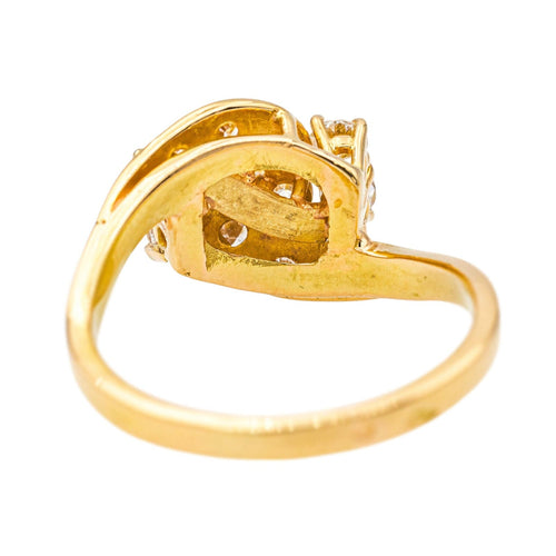 Bague 56 Bague Or jaune Diamant 58 Facettes 578214CD