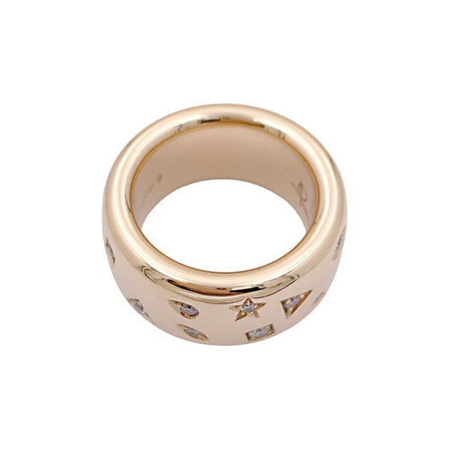 Bague 60 Bague Pomellato, "Iconica", or rose, diamants. 58 Facettes 34985