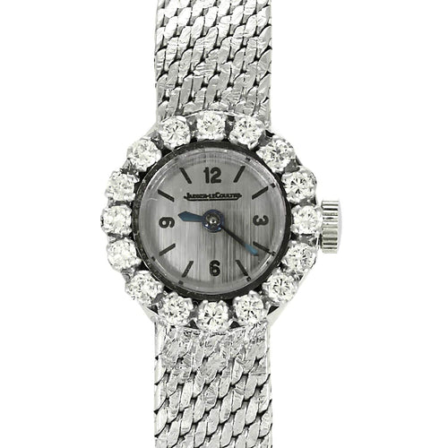 Montre Montre Jaeger Lecoultre en or blanc et diamants 58 Facettes SBR2040