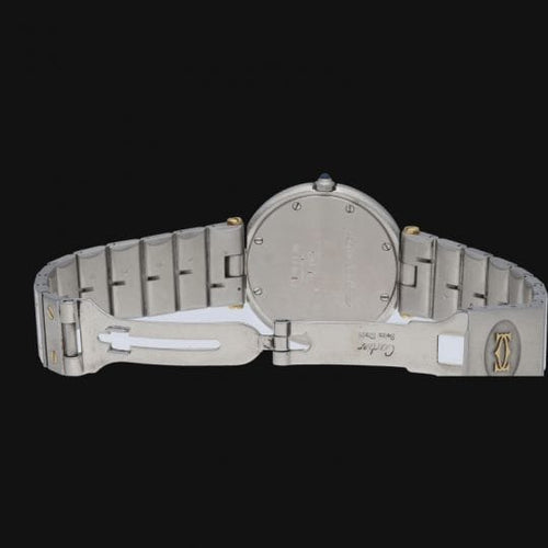 Montre Cartier Montre Santos Galbée Ronde 58 Facettes MT44410