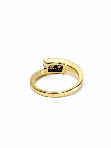 Bague 54 Alliance or et diamants 58 Facettes 3470