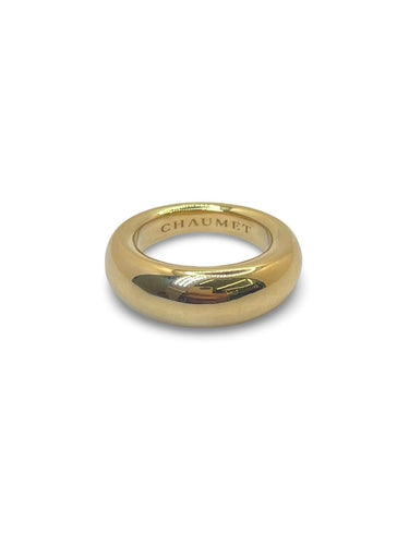 Bague 55 Bague Jonc Chaumet or jaune 18K 58 Facettes 842