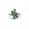 Bague 56 Bague - Or, Diamants et Emeraudes 58 Facettes 250305R