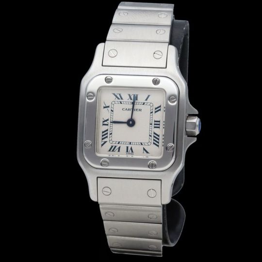 Montre Cartier Montre Santos Galbée 58 Facettes MT39429