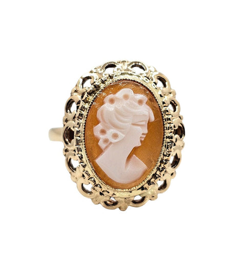 Bague 53 Bague Camée Or rose 58 Facettes 638