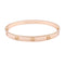 Bracelet Cartier, "Love", en or rose. 58 Facettes 34326