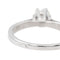 Bague 52 Bague  Solitaire Or blanc Diamant 58 Facettes 3376676CN