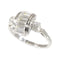 Bague 54 L'élégance en géométrie : la fascinante bague en diamant Art déco des années 50 58 Facettes 21042-0157