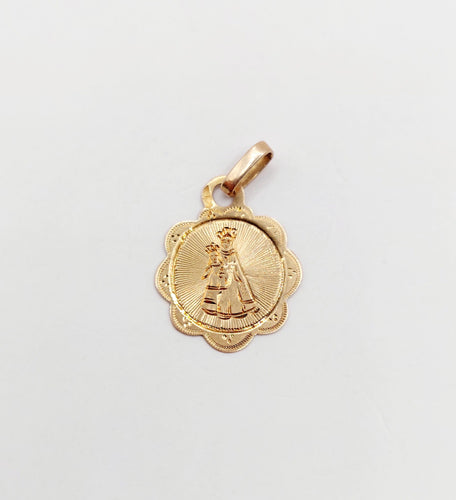 Pendentif Petite Médaille religieuse victorienne or rose 58 Facettes A05624