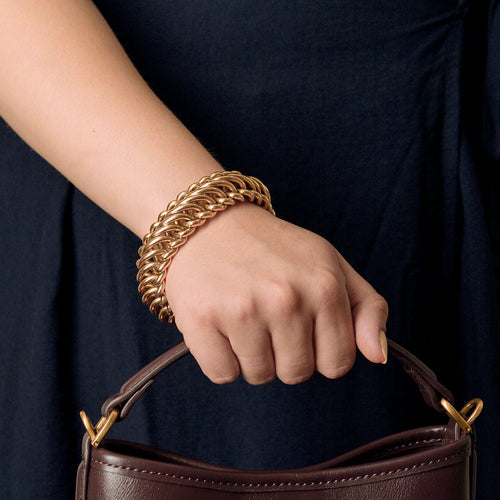 Bracelet Bracelet en or jaune 58 Facettes PER1699